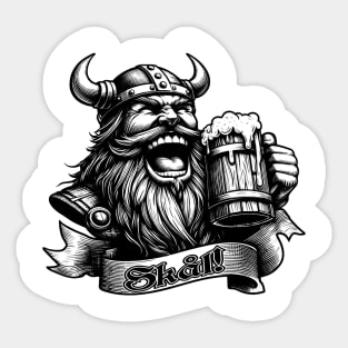 The Vikings Party | Happy Vikings Sticker